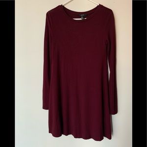 Forever 21 long sleeve t shirt dress